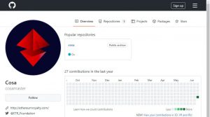 ETR的Cosa公链已经在GitHub开源公链代码-链动未来